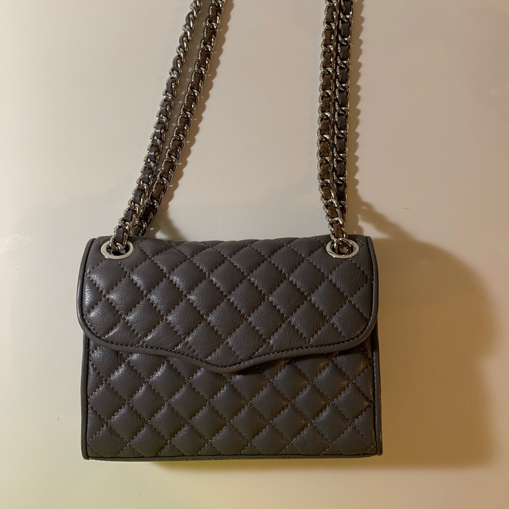 Grey Rebecca Minkoff Crossbody Bag